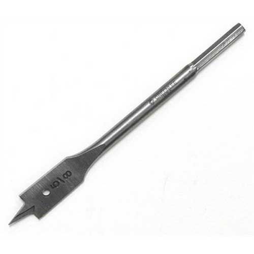 Greenlee® 33A-5/8 Standard Spade Bit With Fixed Pockets, 5/8 in Dia, 6-1/4 in OAL, 1/4 in Shank