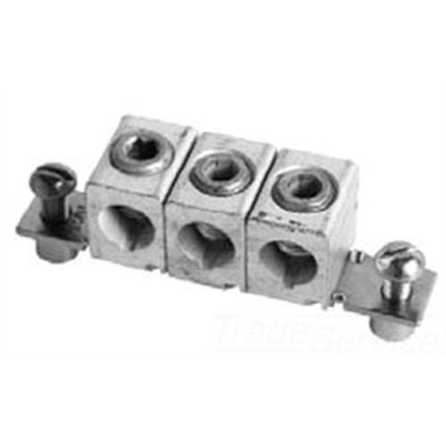 TNG3General Electric TNG3 Equipment Ground Kit, For Use With 240 and 600 VAC TC Non-Fusible Double Throw Safety Switch, 100/200 A, (3) 10-1/0 Copper/Aluminum Wire, Copper