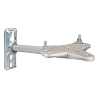 1SBM18CLHCHANCE® 1SBM18CLH Cloverleaf Support Bracket, 18 in length,  4-Hole 3-Position Support Bracket