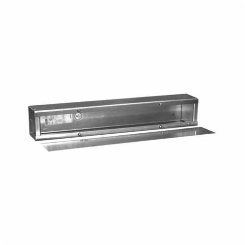 A6672T1TnVent HOFFMAN A6672T1T Long Wiring Trough, 72 in L x 6 in W x 6 in H, Flat Cover, Steel