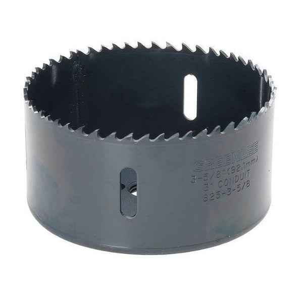 825-5/8Greenlee® 825-5/8 Variable Pitch Variable Pitch Hole Saw, 5/8 in Dia, 1-5/8 in D Cutting, Bi-Metal Cutting Edge