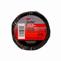 1755-2x60FT3M™ Temflex™ 051128-57173 Friction Tape, 60 ft L x 3/4 in W x 13 mil THK, Black