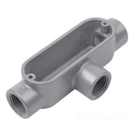 Red Dot® AT-4 Type T Conduit Body, 1-1/4 in Hub, 32 cu-in Capacity, Die Cast Aluminum