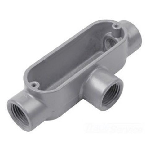 Red Dot® AT-4 Type T Conduit Body, 1-1/4 in Hub, 32 cu-in Capacity, Die Cast Aluminum