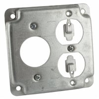 RS-3Steel City® RS-3 RS Series Surface Cover, 4 in L x 4 in W x 1/2 in D, Steel