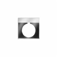 CR104PXN1BP077GE CR104PXN1BP058 CR104P Standard Nameplate, 1.98 in H x 1.93 in W, Rectangular Plate, Aluminum, Silver Field
