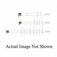 70001493223M™ 7666-S-8 QT-III 7660-S Cold Shrink Termination Kit, 1 Pieces, For Use With Concentric Neutral, Jacketed Concentric Neutral,Single Core Tape Shield, UniShield® and Wire Shield Power Cable, Silicon Rubber, Black