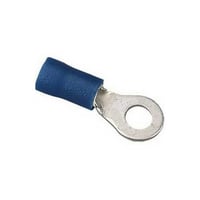 IDEAL® 83-2241 1-Hole Vinyl Insulated Ring Terminal, 16 to 14 AWG, 10 in Stud, Tin Plated Brass