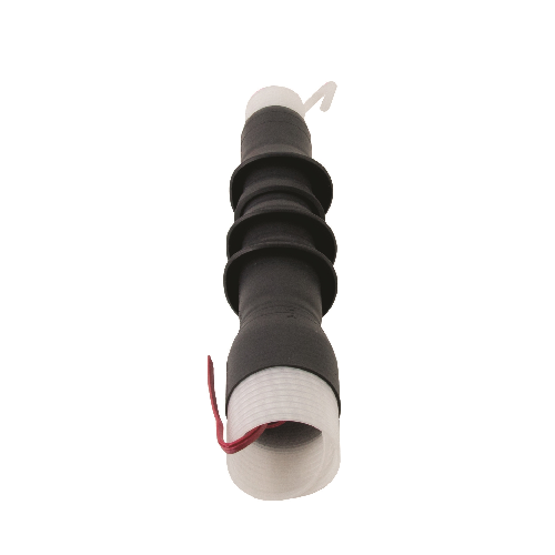 054007-417643M™ 7640-T Cold Shrink QT-III Termination Kit, 1, Silicone Rubber, Black
