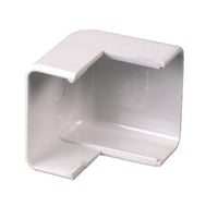 Wiremold® 2818 External Non-Metallic Raceway Elbow, 90 deg Bend, 1 x 1/2 in OD, PVC