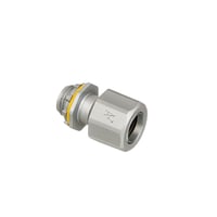 LTMC50Arlington LTMC50 Heavy Duty Liquidtight Cable Fitting, 1/2 in Trade, 1/2 in Knockout, 0.415 to 0.565 in Cable Openings, Die Cast Zinc, Textured