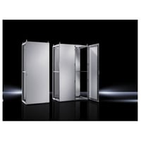 Rittal 8901680 TS 8 Double Door Enclosure, 1800 mm W x 500 mm D x 2000 mm H, NEMA 12, Carbon Steel