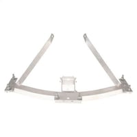 CR3CA48CHANCE® CR3CA48 3 Phase Curved Equipment Mounting Bracket, 2 Position Horizontal Fittings, 48 in End to End Spacing