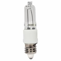 S4487SATCO® S4487 Dimmable Halogen Lamp, 40 W, E11 Miniature Candelabra Lamp Base, T3 Shape, 120 VAC