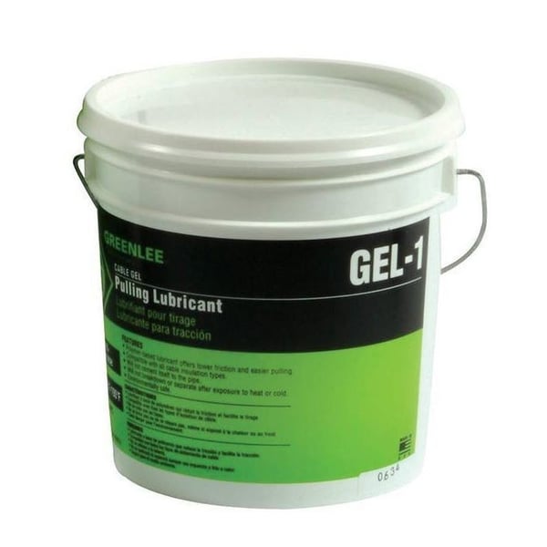 Greenlee® Cable-Gel® GEL-1 Cable Pulling Lubricant, 1 gal Squeeze Bottle, Gel Form, 1