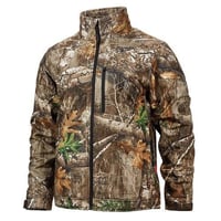 224C-21SMilwaukee® 224C-21S M12™ QUIETSHELL™ Heated Jacket, S, RealTree EDGE Camouflage, Polyester, Resists: Wind/Water