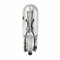 85EIKO® 73 Miniature Lamp, 1 W, W2.1x4.9d Sub-Miniature Wedge Incandescent Lamp, T1.75 Shape, 3.77 Lumens