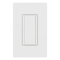Maestro® MA-S8AM-WH Digital Switch, 120/127 VAC, 8 A Light/3 A Fan, 1 Poles, On/Off Operation, White