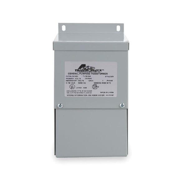Acme Electric® T111684 Encapsulated Buck Boost Transformer, 120/240 VAC Primary, 12/24 VDC Secondary, 15.1 kVA Power Rating, 60 Hz, 1 ph Phase