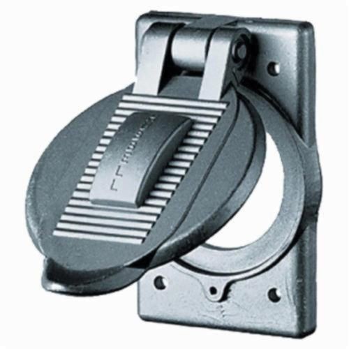 HBL9420HUBBELL® HBL9420 Weatherproof Lift Cover, 4-9/16 in L x 2-27/32 in W x 1-3/32 in D, Aluminum