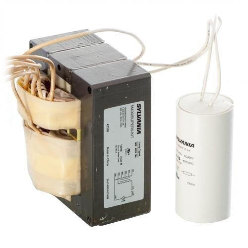 Sylvania M400/SUPER5-PS-KIT/47400 5-Tap Magnetic Core and Coil Ballast, HID Metal Halide Lamp, 400 W Lamp, 120/208/240/277/480 VAC, Pulse, 1 Ballast Factor
