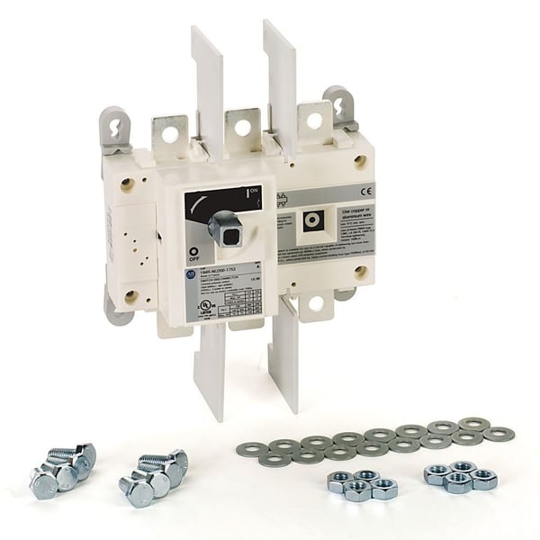 194R-NU200-1753Allen-Bradley, 194R Fused and Non-Fused Disconnected Switches, Open, Non-Fused UL200 A, 3 Pole