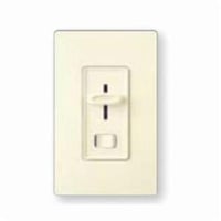 S-600P-LALutron® Skylark® S-600P Designer Style Dimmer Switch With Rocker On/Off Switch, 120 VAC, 1 Pole, Slide On/Off Mode