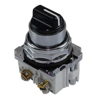 EATON 10250T21KB Assembled Heavy Duty Non-Illuminated Selector Switch, 30.5 mm, 2NO Contact, Black