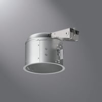 Halo AIR-TITE® E27RICAT E7 Remodel Recessed Lighting Housing, CFL/Halogen/Incandescent/LED Lamp, Insulated Insulation, 120 VAC, 6-1/4 in Ceiling Opening, Die Cast Aluminum Housing