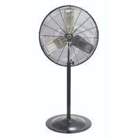 TPI CACU30PHD 1-Phase Heavy Duty Standard Air Circulator, 30 in Blade, 5000 cfm High, 4600 cfm Medium, 4200 cfm Low Flow Rate, 120 VAC, 3.6 A
