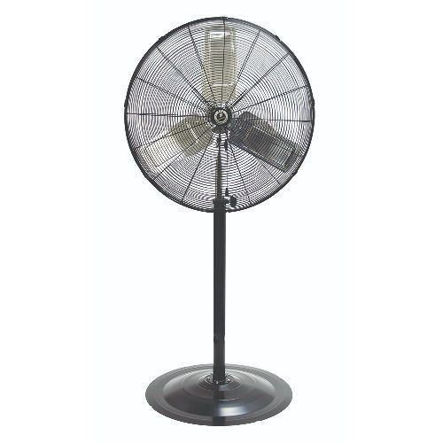 TPI CACU30PHD 1-Phase Heavy Duty Standard Air Circulator, 30 in Blade, 5000 cfm High, 4600 cfm Medium, 4200 cfm Low Flow Rate, 120 VAC, 3.6 A