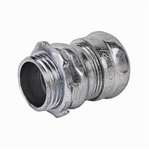TC112USSteel City® TC116US Non-Insulated Compression Connector, 2 in Trade, For Use With EMT Conduit, Steel, Zinc Plated