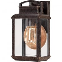 BRN8406IBQuoizel Inc BRN8406IB Byron Outdoor Lantern, 100 W, A19 Medium Lamp Base Incandescent Lamp, Rectangle Shape