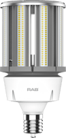 HID-100-EX39-840-BYP-PT-G2RAB HID-100-EX39-840-BYP-PT-G2 Type B HID Replacement LED Lamp, 100 W, EX39 LED Lamp, 15000 Lumens