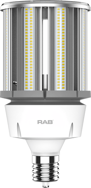 HID-100-EX39-840-BYP-PT-G2RAB HID-100-EX39-840-BYP-PT-G2 Type B HID Replacement LED Lamp, 100 W, EX39 LED Lamp, 15000 Lumens