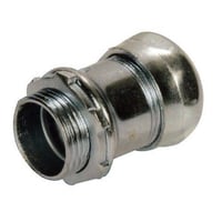 14949MORRIS 14942 Compression Connector, 1 in Trade, For Use With EMT Conduit, Steel, Zinc Plated