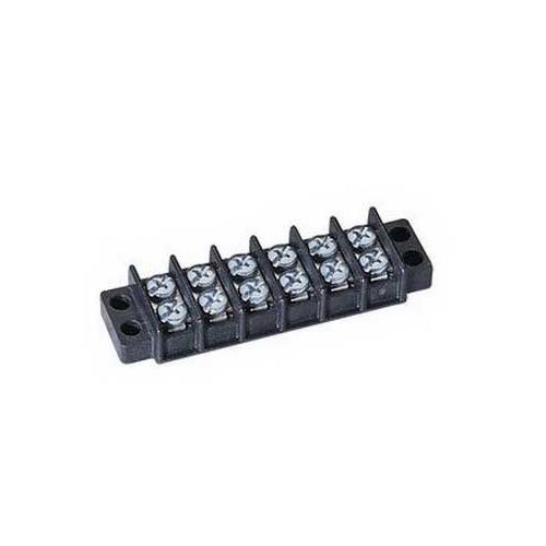IDEAL® 89-208 1-Piece 1-Stage Heavy Duty Terminal Strip, 600 VAC, 30 A, 22 to 10 AWG Wire, Black