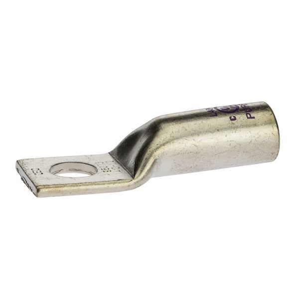 L4048NSI L4048 L Series 1-Hole Compression Lug, 4/0 AWG Stranded Conductor, 1/2 in Stud, Copper