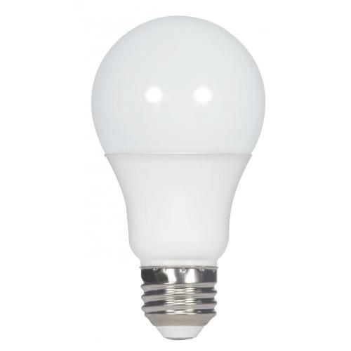 SATCO® S28768 Type A LED Lamp, 12 W, 75 W Incandescent Equivalent, E26 Medium A19 LED Lamp, 1100 Lumens