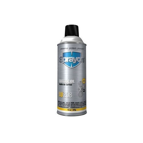 Minerallac® Sprayon® 37513 Lubricant Cutting Oil, 12 oz Aerosol Can, Petroleum Odor/Scent