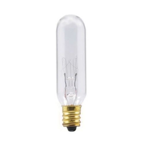 Sylvania 40T10/CL/BL/6PK-120V/18493 Incandescent Lamp, 40 W, Medium Incandescent Lamp, T10 Shape, 420 Lumens