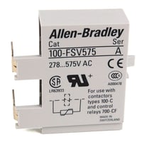 100-FSC48Allen-Bradley 100-FSC48 MCS 100-C, 104-C, 700-CF, 700S-CF Accessories, Surge Suppressor, RC Module, 24..48V 50/60 Hz