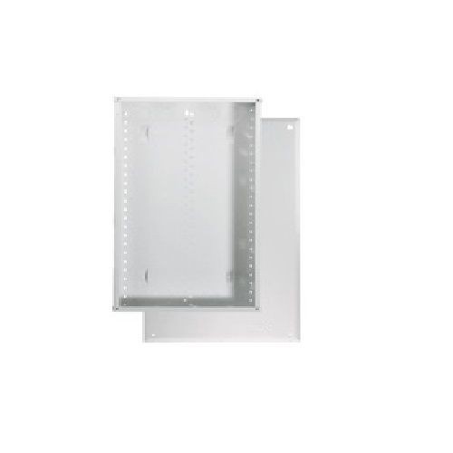 EN2000On-Q® EN2000 Rear/Top Structured Wiring Enclosure, 14.3 in W x 3.7 in D x 20.1 in H, Cold Rolled Steel
