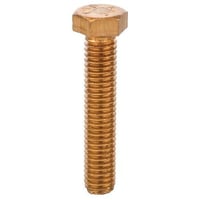 NSI HB607 HB Series Tap Bolt, 3/8-16, 2 in L Under Head, Silicon Bronze, Bronze