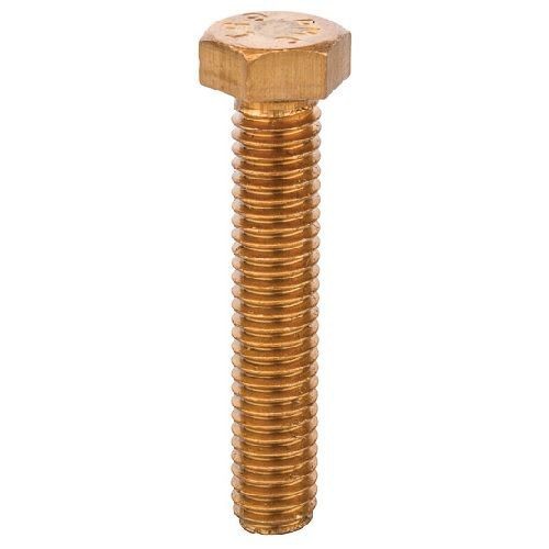 NSI HB607 HB Series Tap Bolt, 3/8-16, 2 in L Under Head, Silicon Bronze, Bronze
