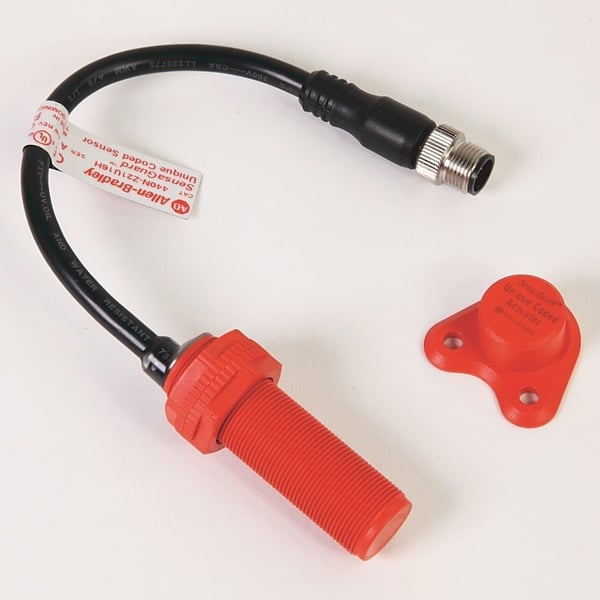 440N-Z21U16HAllen-Bradley 440N-Z21U16H SensaGuard 15mm(0.59 in.) Assured Sensing Distance, LED Door Indication/Diagnostic,6 inch Pigtail with 8-Pin Micro (M12) Connector