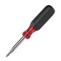 19003CPlatinum Tools® 19003C Pro Series 6-in-1 Standard Security Screwdriver, 6 Pieces, Ergonomic/Comfortable Cushion Grip Handle, Plastic