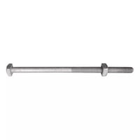8910CHANCE® 8910 Machine Bolt, Square Nut, 3/4 in Dia x 10 in L, Steel, Galvanized