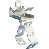 nVent ERICO 812M58 Conduit/Pipe to Flange Clip, 1/2 in Conduit, 75 lb Load, 0.709 to 1.181 in OD, Spring Steel