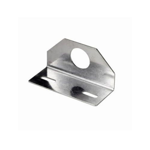 Cutler-Hammer E57KM30 L-Shape Mounting Bracket, For Use With Inductive Proximity Sensor and Tubular Sensor, -13 to 158 deg F Operating Temperature, Stainless Steel
